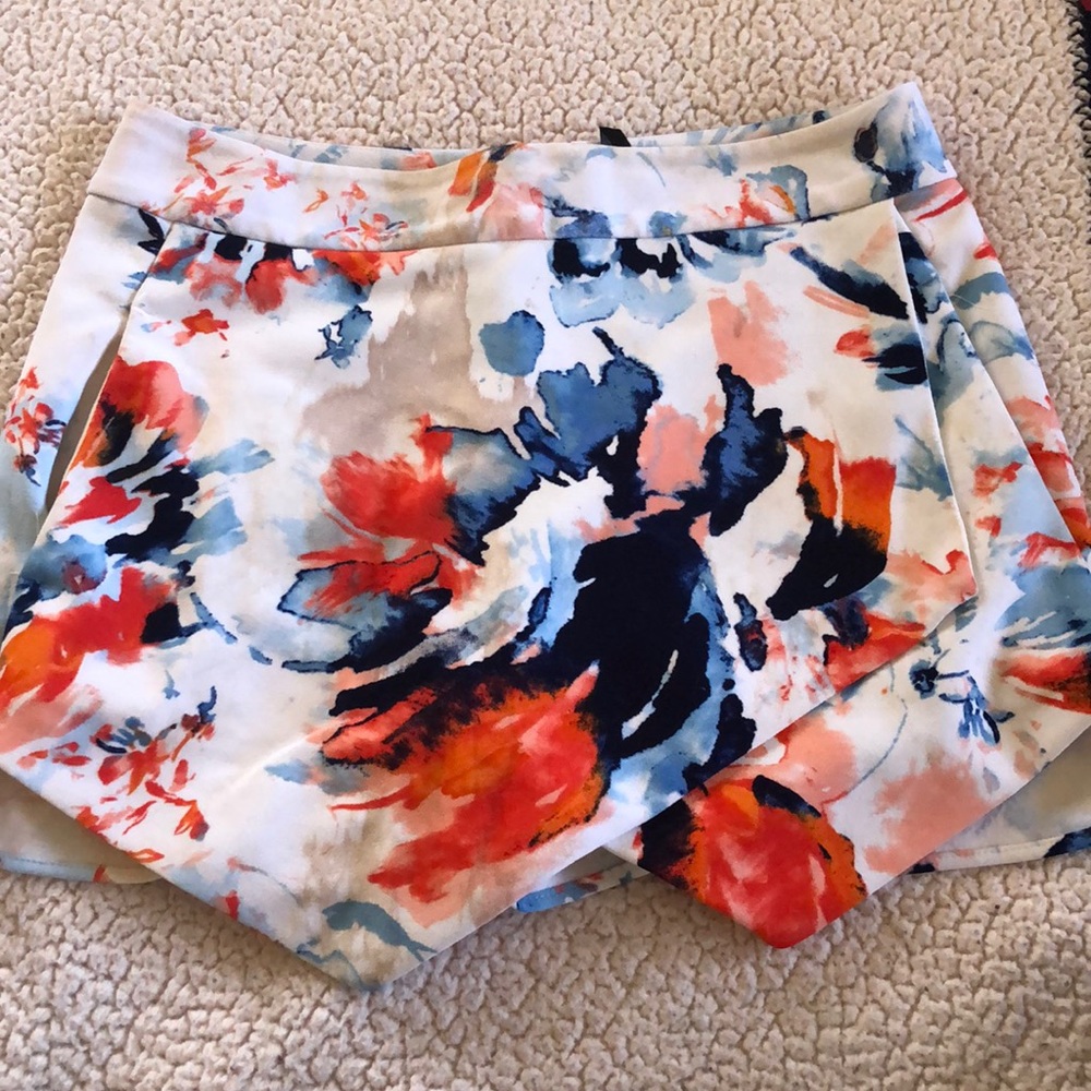 floral envelope skirt